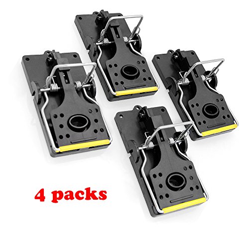 Ploopy Premium Ratoneras Profesionales en plástico y acero inoxidable, reutilizables, mas efectivas que las trampas convencionales