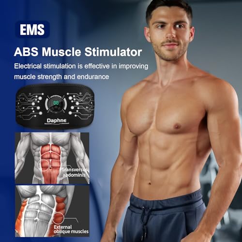 Abdominal Fitness Belt,Effective Muscle Stimulator for Abdomen, Ab Stimulator Muscle Toner, Ab Machine Equipment for Men and Women - Image 3