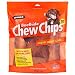 The Rawhide Express Beefhide Chew Chips Hickory Flavored 1 Pound Bag (Makes a Great Reward or Treat)