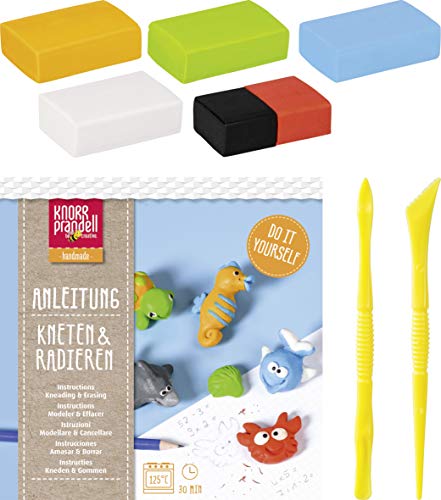 Knorr prandell 212159102, Bastel-Set Seaworld, Kneten & Radieren