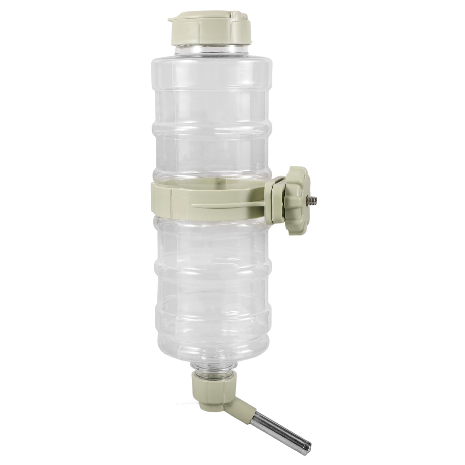 BESPORTBLE 2piezas Dispensador Automático De Agua para Bebedero Colgante Antigoteo para y Gatos Botella De Agua para Jaula Instalación y Práctico