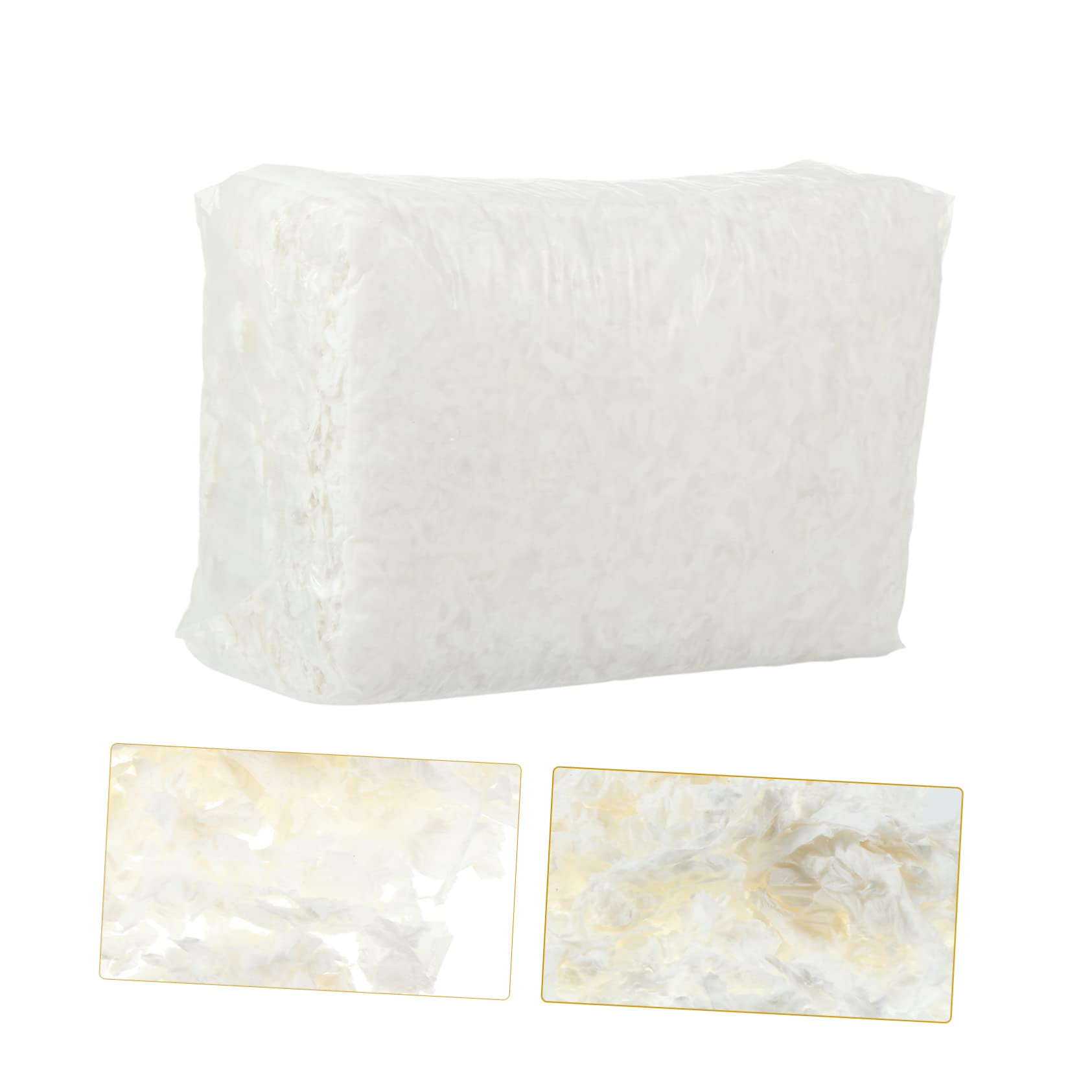 Milisten Hamsterstreu Papier 1 Packung Weiß, Weich und Warm für Kleintier