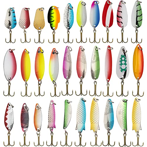 QualyQualy 30Pcs Trout Spoons