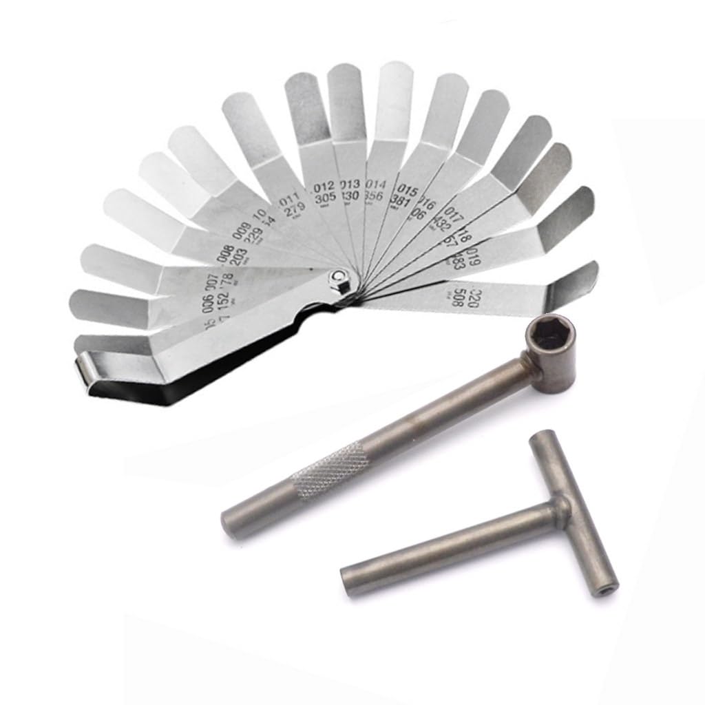 Strumento Di Regolazione Vite Pilota Per Carburatore Moto - 41.5 Cm, Testa Angolata 110°, Punta Girevole - Per ATV, UTV, Moto Da Neve - 4