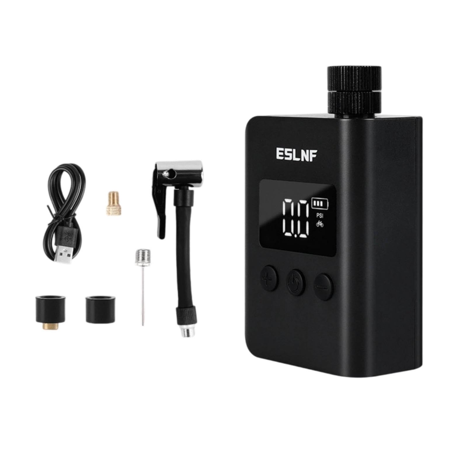 Air Compressors with Pressure Gauge Automatic Portable Air Compressors with Digital Gauge Compact Inflator Digital Display for Cyclists, Roadside-image-43