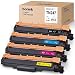 Produktbild [MIT CHIP] BONINK 4 Kompatibler Toner TN247 TN-247 TN243 TN-243 für Brother MFC-L3750CDW MFC-L3770CDW DCP-L3550CDW HL-L3210CW HL-L3230CDW (Schwarz/Cyan/Magenta/Gelb)