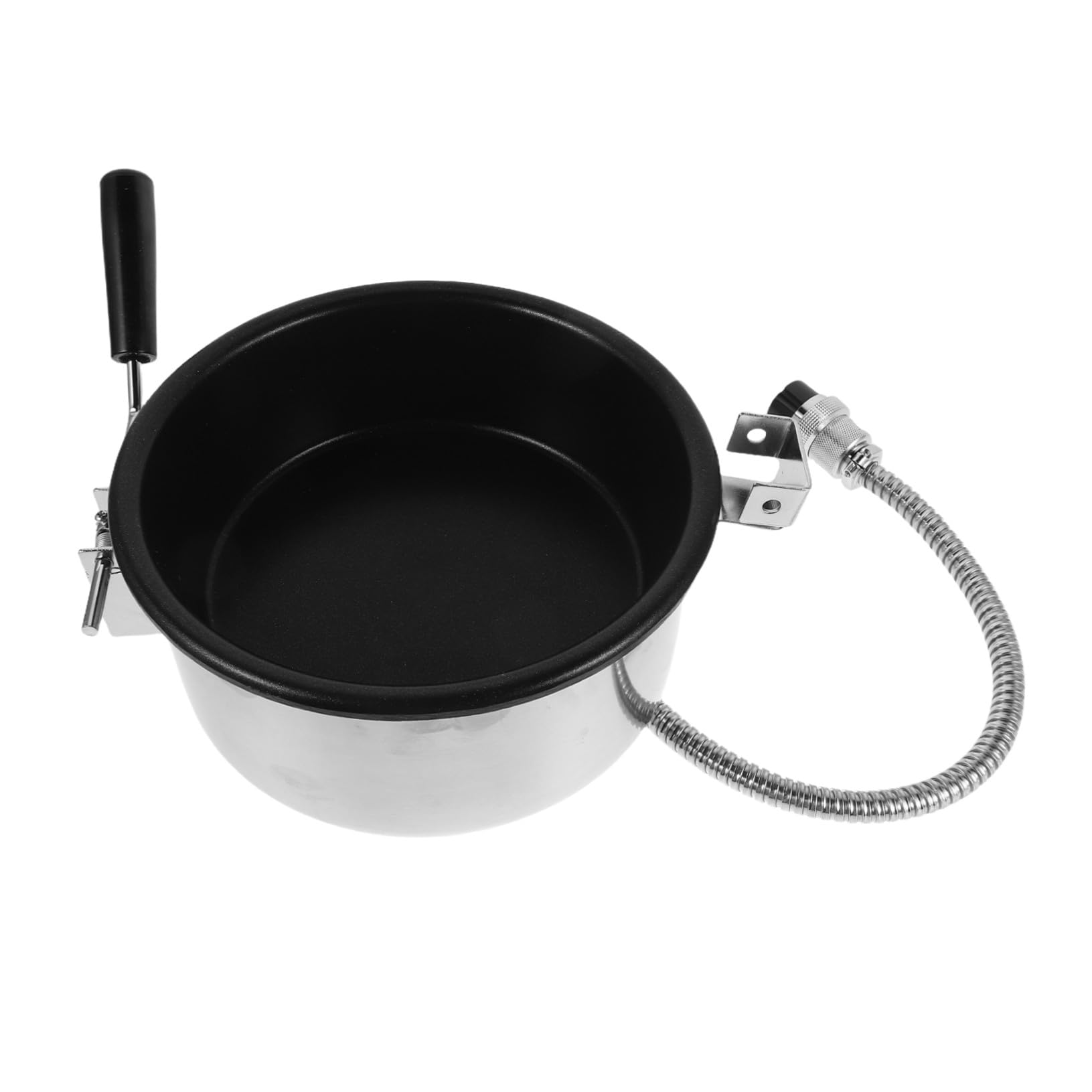 Cabilock 8onza Olla para Palomitas de Maíz Onzas Aleación de Aluminio Antiadherente Accesorios para Máquina de Palomitas Comercial Uso Fiesta o Cine Casa