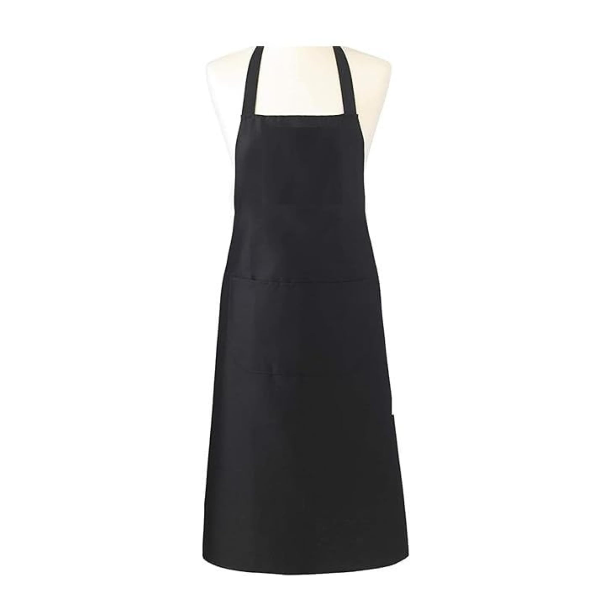 SiXsigma Sports Unisex Chefs Apron For Home And Kitchen - Quick Dry Novelty Cotton Aprons For Cooking, BBQ, Grill & Baking - Ideal Mothers Day Gifts Gifts For Women & Men (Black) — image 1