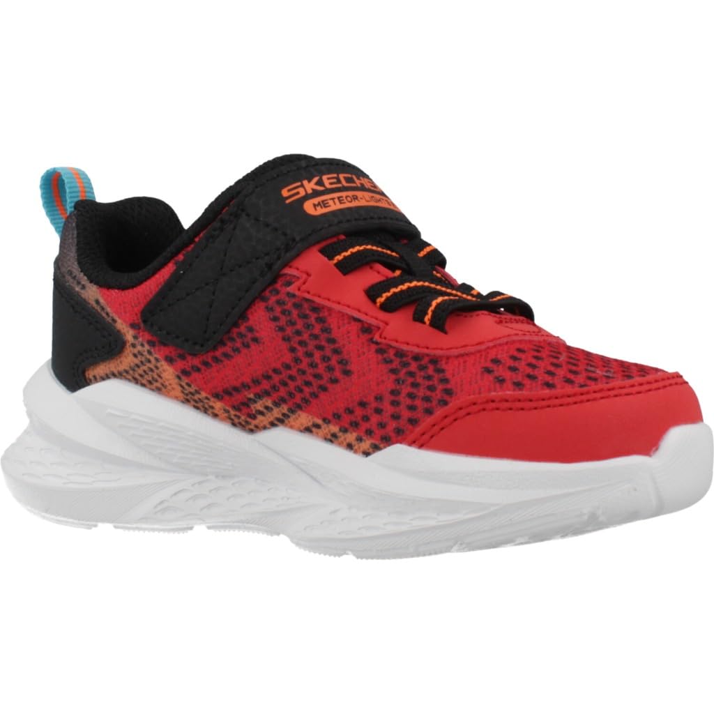 Skechers 401490L BLBK Zapatilla Meteor-Lights 2.0 NIÑOS