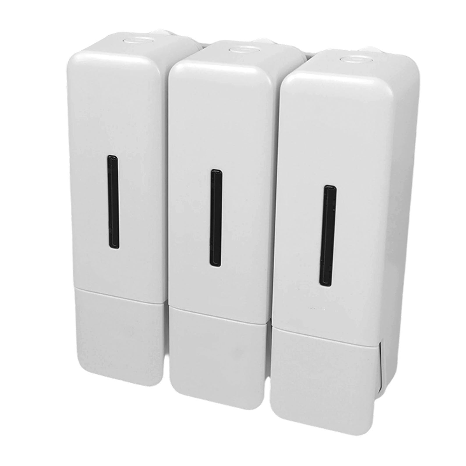 Hyuduo Distributore Sapone Liquido 3 Camere, Erogatore Manuale Antigoccia