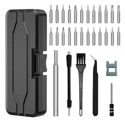 30 in 1 Small Precision Screwdriver Set, Professional Magnetic Mini Repair Tool Kit for Cell Phones, Computers, Watches, Laptops, Macbooks, Game Consoles, Toys, Eyeglasses, Electronic Products