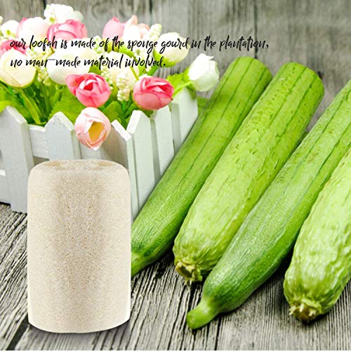 Maymii·home 100% Nature 6 Pack Of (Approx 4-5" Length) Organic Loofahs Loofah Spa Exfoliating Scrubber Natural Luffa Body Wash Sponge Remove Dead Skin Made Soap #TOP5