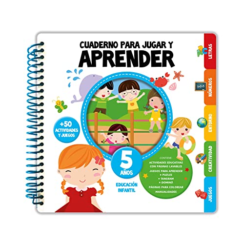 Cuaderno Para Jugar Y Aprender. 5 Años.