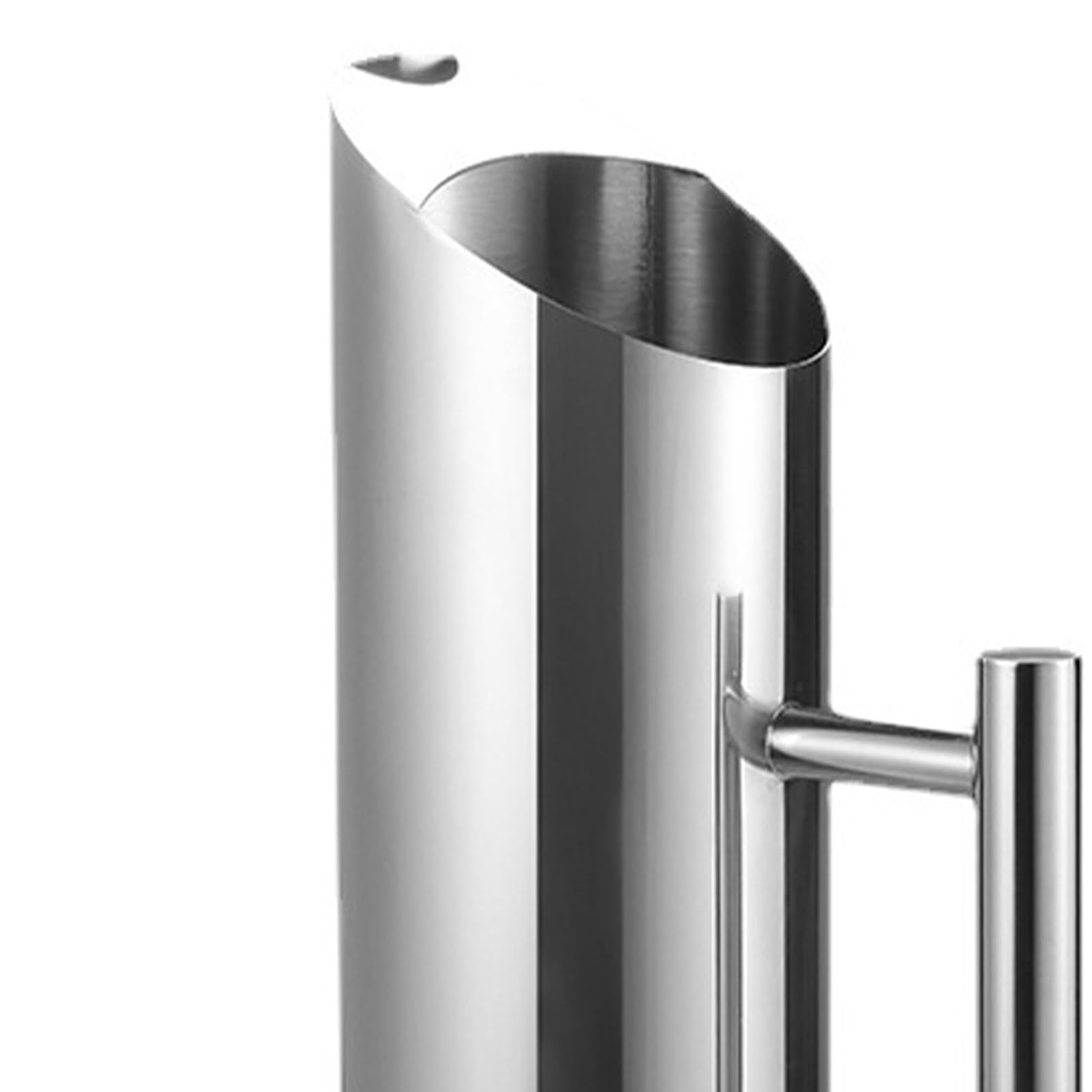 Jarra de Agua de Acero Inoxidable con Protector de Hielo, Contenedor de Bebidas de 1,5 L para Barra Casera, Jarra de Acero Inoxidable con Asa