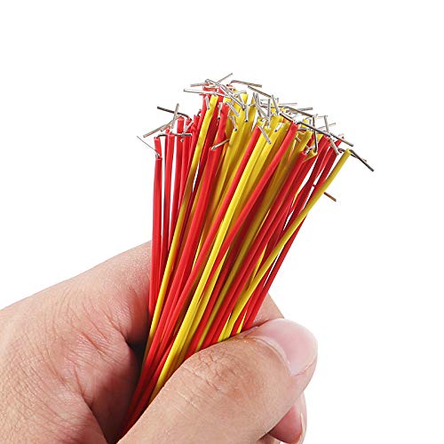 ALMOCN 560PCS Jumper Wire Kit,14 Lengths Assorted Preformed Jumper Wire for Breadboard Prototyping Solder Circuits with Box - Thumbnail 3