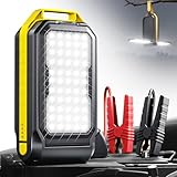 AUXITO Jump Starter: 6000A Car Portable-Battery Jumper Box with 4000LM LED Outdoor...