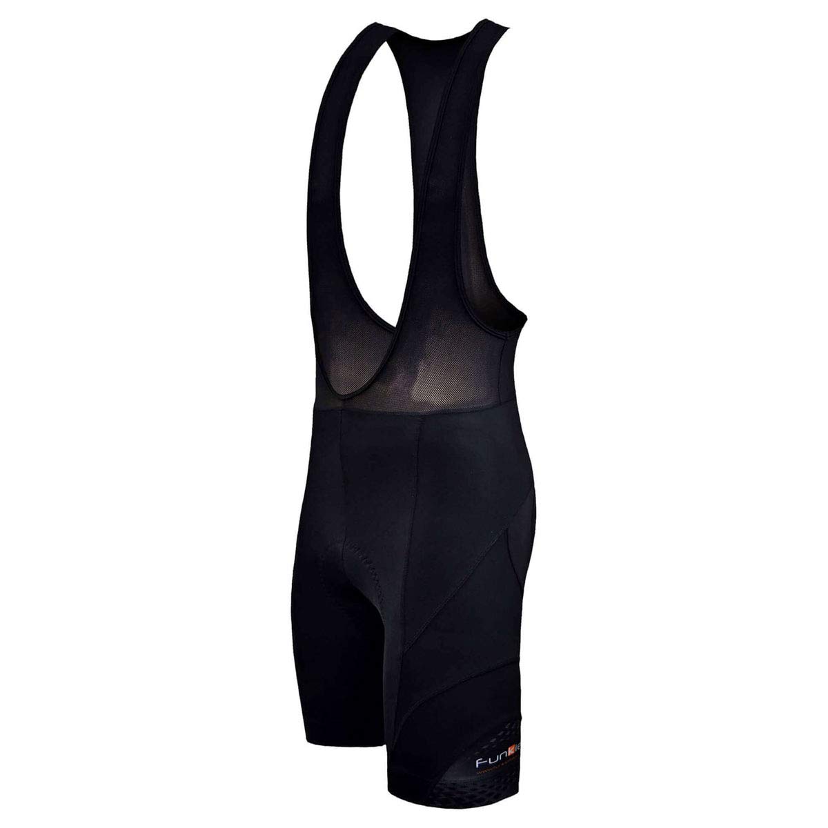 Funkier Men's Belluno Bib C7 Pad Cycling Bib - Black