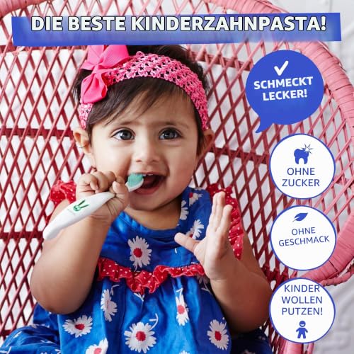 Faith In Nature Natürliche Zahnpasta, Aroma Frei, 1,76 Unzen (50 g) - Jack n Jill 1er Pack(1 x g) – Ansicht 4