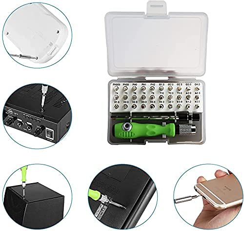 HYDERON 32-in-1 Precision Screwdriver Set β Mini Repair Tool Kit with Magnetic Flexible Extension Rod 1