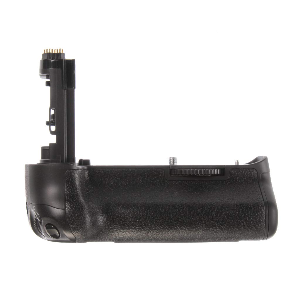 Hersmay BG-E20 Poignée d'alimentation pour appareil photo Canon 5D Mark IV, prise de vue verticale avec double compartiment de batterie, puissance étendue et ergonomie améliorée, peut contenir 2