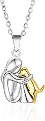 Colar Pet Cachorro Abraço Amor Mãe De Pet Presente Feminino