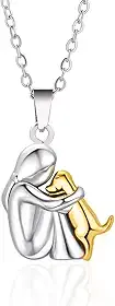 Colar Pet Cachorro Abraço Amor Mãe De Pet Presente Feminino