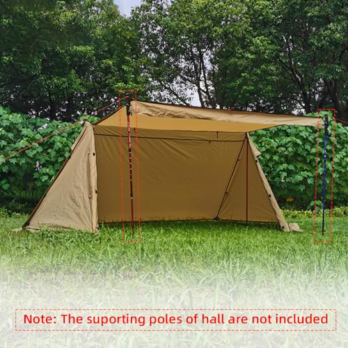 Carpa refugio para camping para 2-3 personas miniatura 3