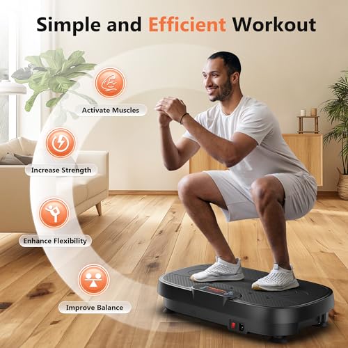 Image of FEIERDUN Vibration Plate for Bone Density Building & Lymphatic Drainage
