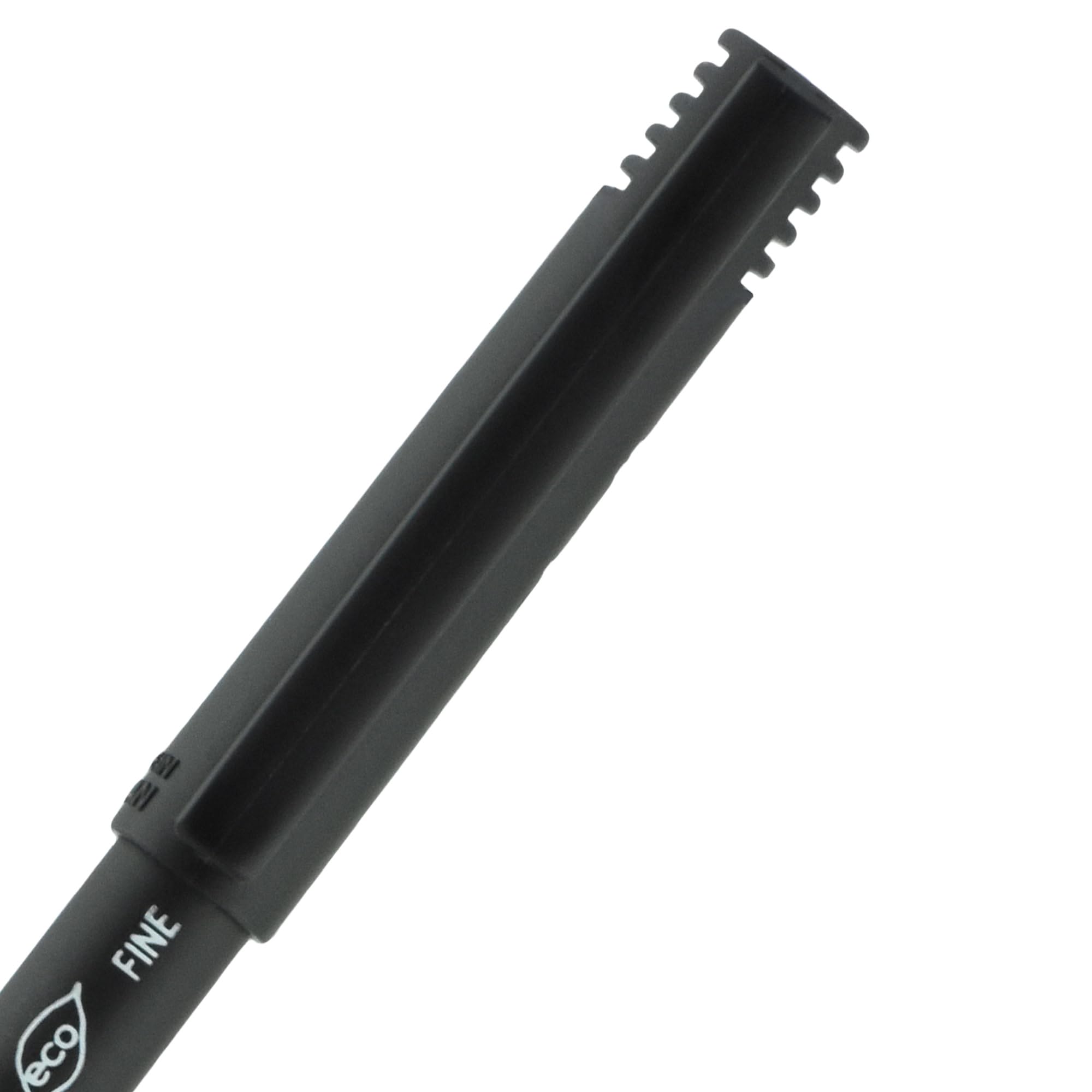 uniball Onyx-Tintenroller, feine Spitze (0,7 mm), schwarze und blaue Tinte, 3 Stück
