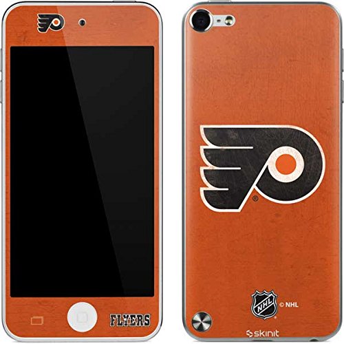 Skinit Decal MP3 Player Skin Compatible with iPod Touch (5th Gen&2012) - Officially Licensed NHL Philadelphia Flyers Distressed Design