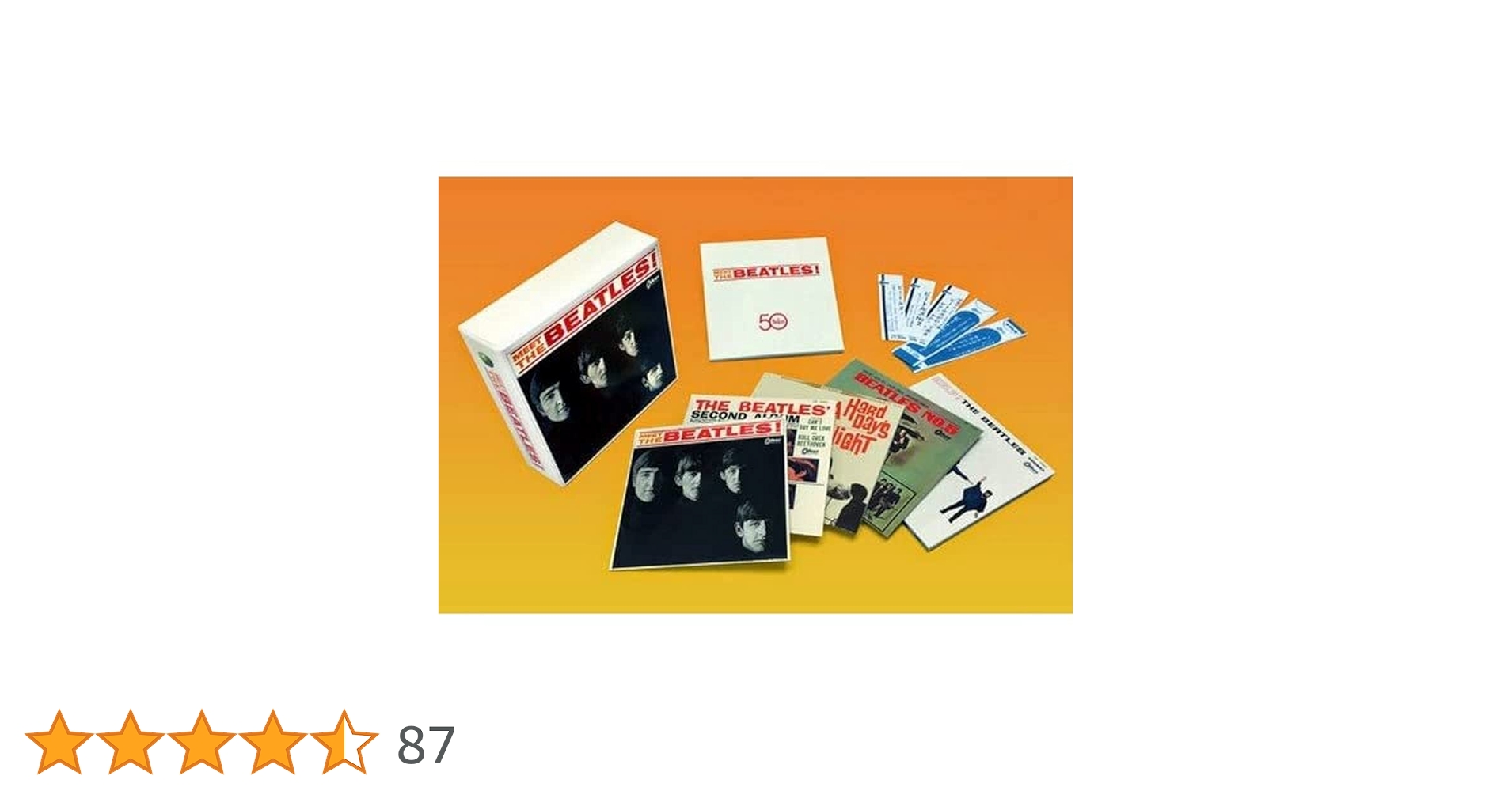 【未開封品】ザ・ビートルズ 「ミート・ザ・ビートルズ」 JAPAN BOX ミート・ザ・ビートルズ (輸入盤国内仕様/アナログレコード) : The