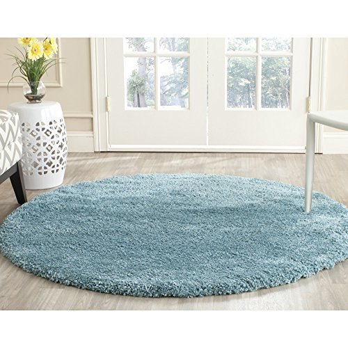 Safavieh Milan Shag Collection SG180-6060 2-inch Thick Area Rug, 5' 1
