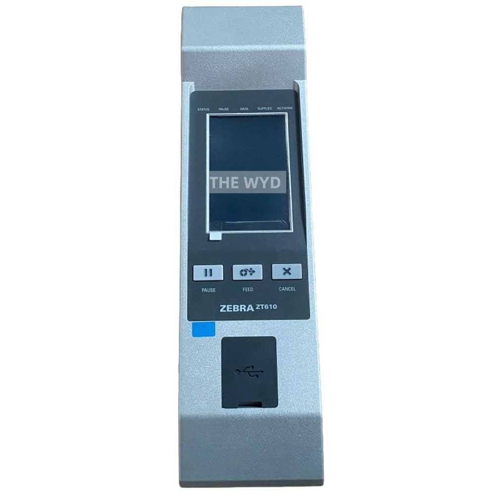 P1083320-122 Touch Screen Control Panel for Zebra ZT610 Thermal Printer 203dpi 300dpi 600dpi, Black
