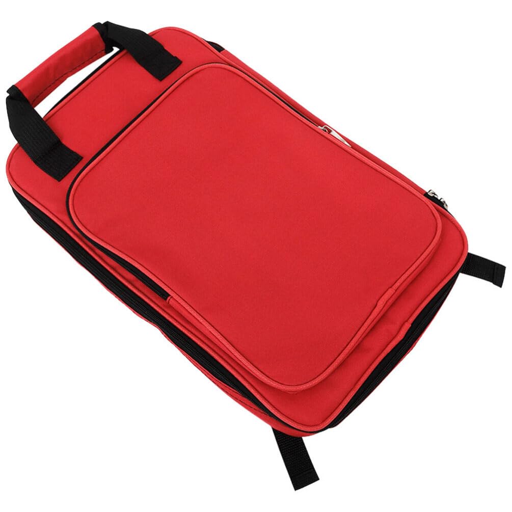 FOMIYES Drum Stick Bag Oxford Cloth Multiple Drumsticks Holder Portable Case for Drumsticks and Mallets