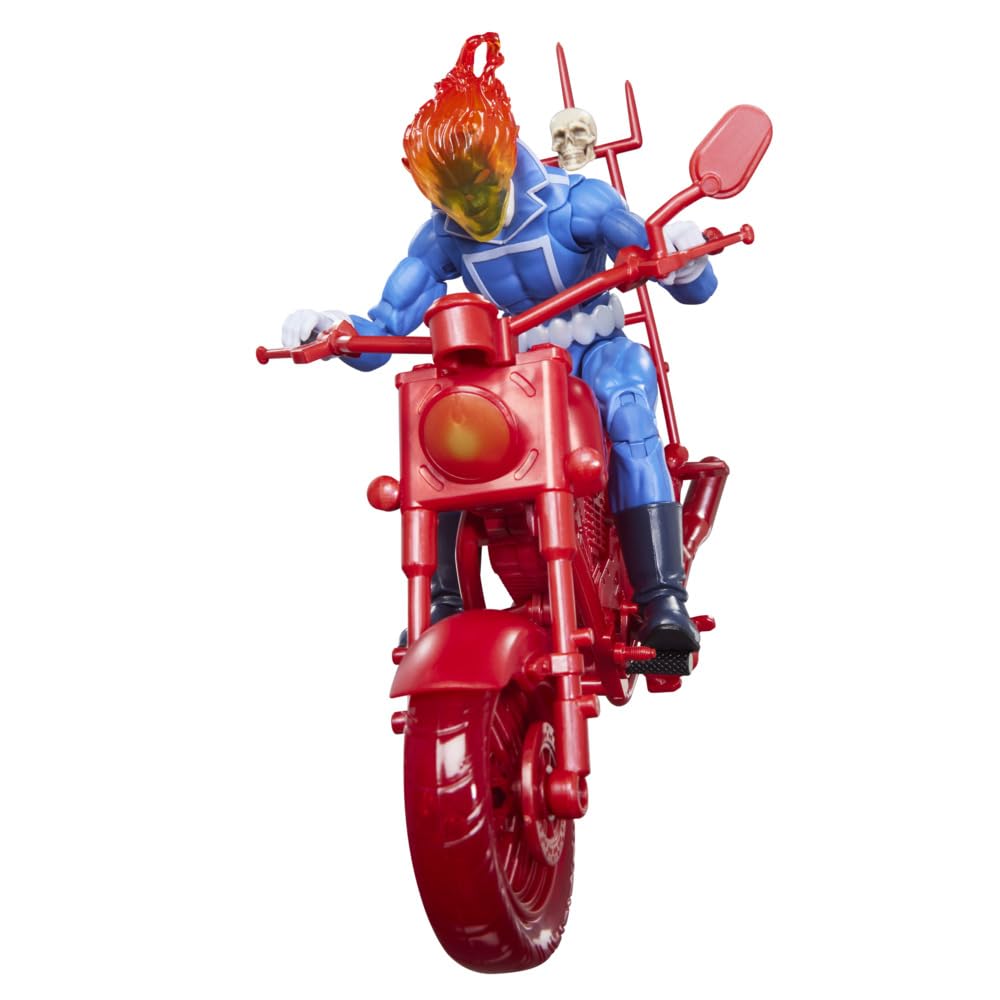 Marvel Seria Legends Ghost Avenger Johnny Blaze kolekcjonerska figurka w skali 15 cm inspirowana komiksem motocyklowym