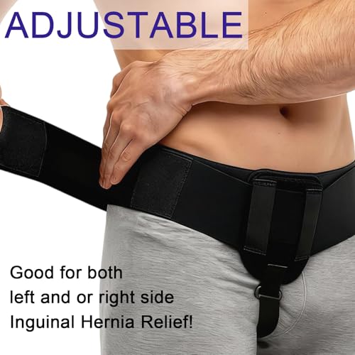 Faja para Hernia para Hombre y Mujer Ajustable miniatura 3