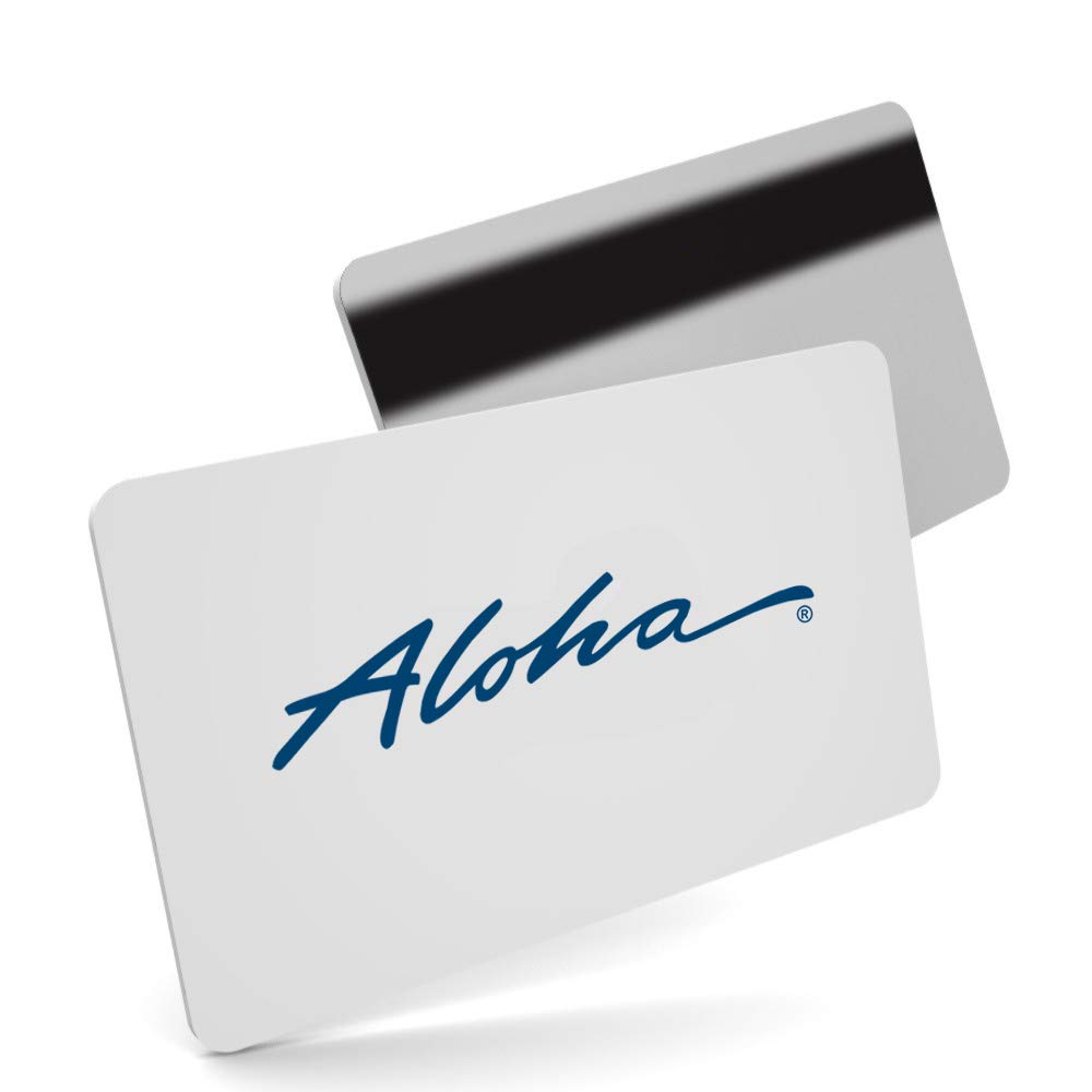 100 Blank Aloha POS Server Swipe Employee ID Cards