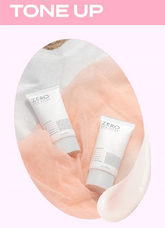 Miniatura 3 de Rom&nd Zero Sun Clean 02 Tone Up SPF50+ PA++++