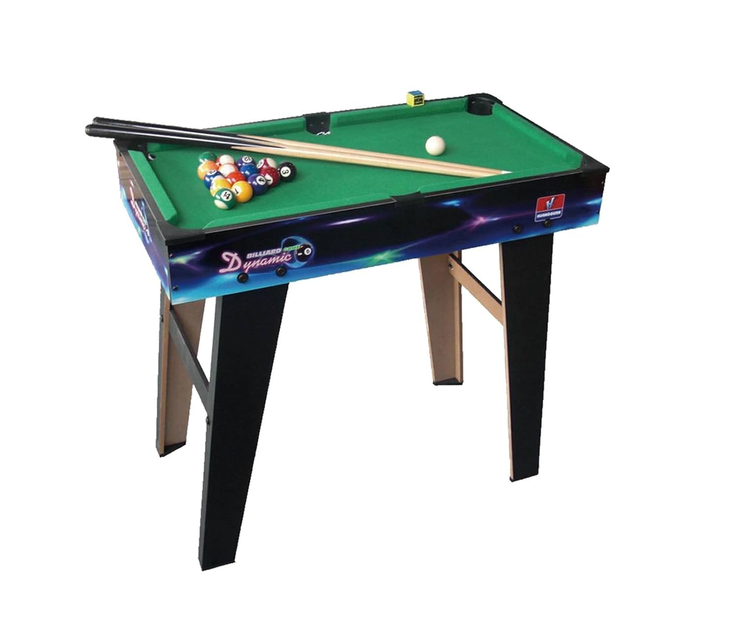 TIUDTOY Pool Table Set Durable Mini Tabletop Billiards for Kids Children Home Office (48Cmx27Cmx15.5Cm)-image-24