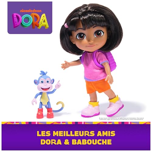 Spin Master Poupee Dora 15 Cm + Figurine Babouche Dora - vue 4