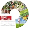 Soil pH Meter Smart Soil Moisture Meter with App Control Digital Soil Test Kit for Plants pH Sunlight Intensity Fertility pH EC Salt Soil Thermometer Humidity Moisture Meter for Garden Lawn Farming