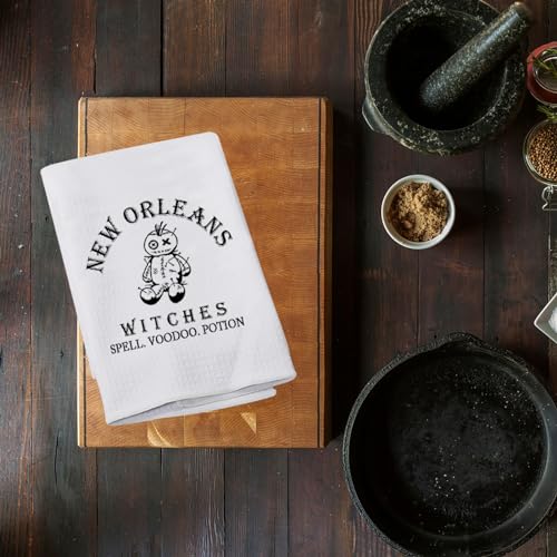 Torchon de cuisine New Orleans Witches Spell LEVLO - 8