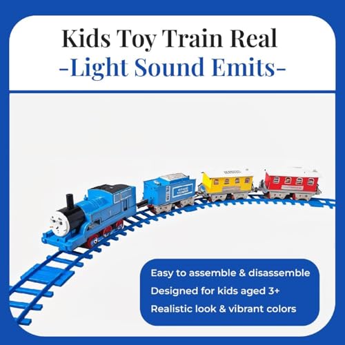 Image of Braintastic Smok Train Toy Set with Sound and Music (Tomas Train)