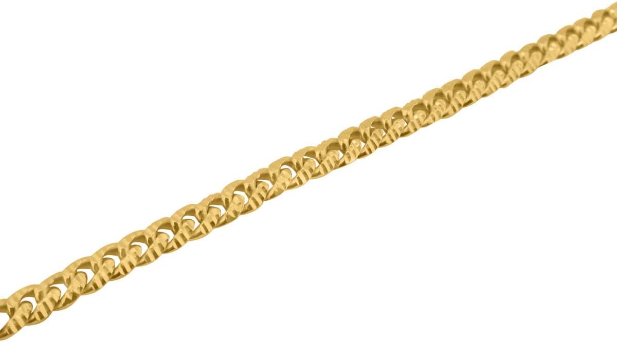 MauliJewels 5MM Miami Cuban Link Bracelet 8" for Men & Women in 14K Rose Gold | Yellow Gold | White Gold Plated Over 925 Sterling Silver