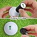 TAOLABV 2 Pack Professional Golf Ball Stamper, Quick-Dry, Mini Golf Ball Marker with Fun Patterns, Waterproof & Fade-Resistant, Reusable Golf Ball Stamp Suitable for Both Indoor and Outdoor Use