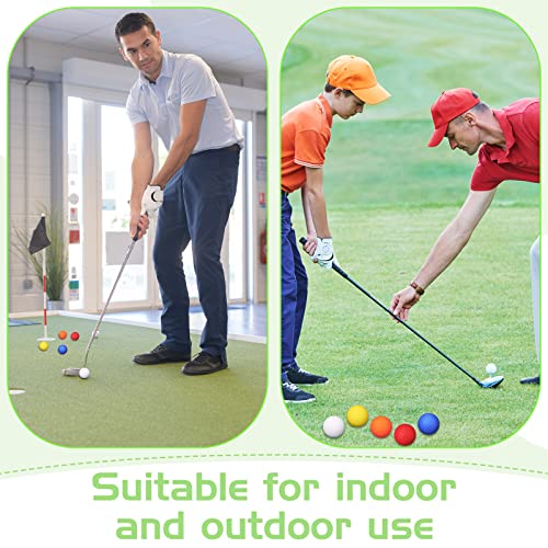 Yilloog 120 Pack Foam Golf Practice Balls Bulk, Soft Foam Balls for Golf Practice, Realistic Feel and Limited Flight Training for Indoor or Outdoor Party - Image 6