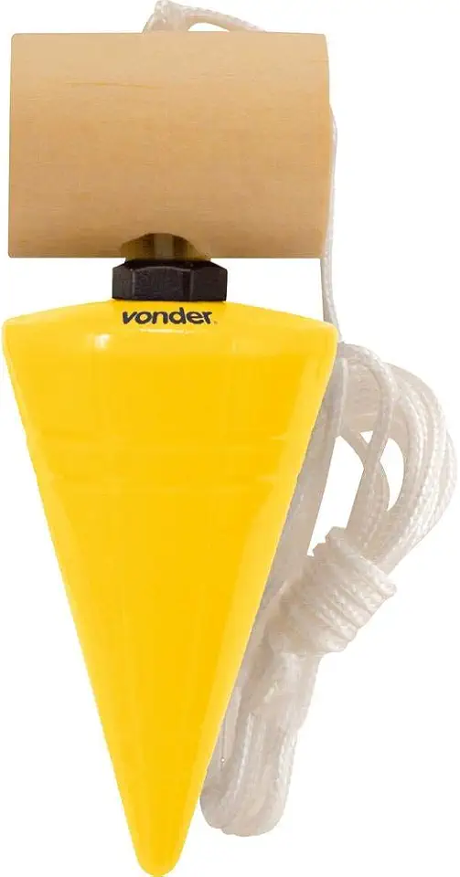 Prumo De Centro De Metal, 400 G, Vonder