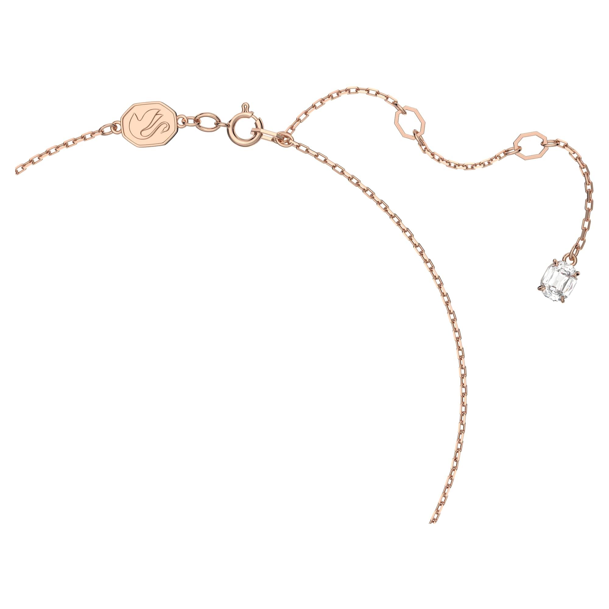 Swarovski Constella Halskette Rosegold für Damen mit Anhänger mit Weißen Zirkonia Kristallen, 5636272