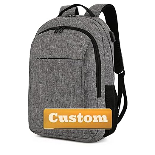 Anpassad namn Business Datorväska för kvinnor 17.3 Bärbar datorväska 17 tums företag med (Color : Grey, Size : One size)