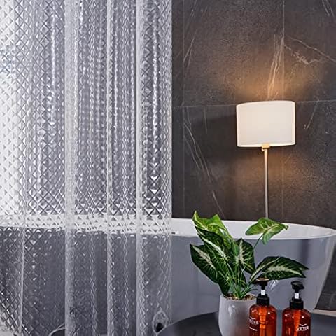Cortina Ducha Transparente Grande Furlinic Cover